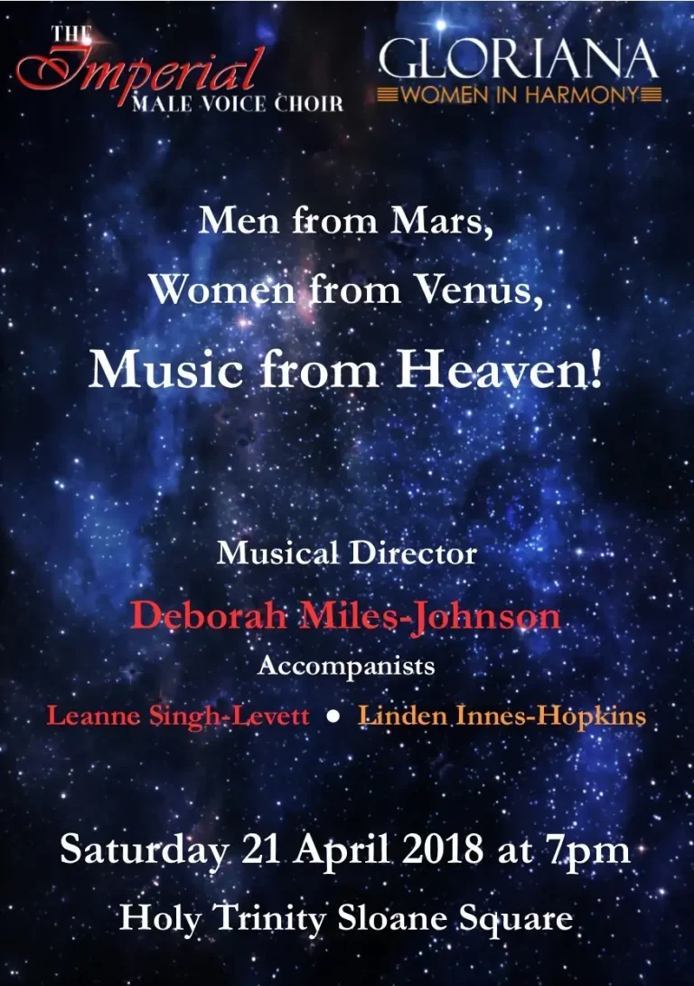 Men from Mars, Women from Venus, Music from Heaven!